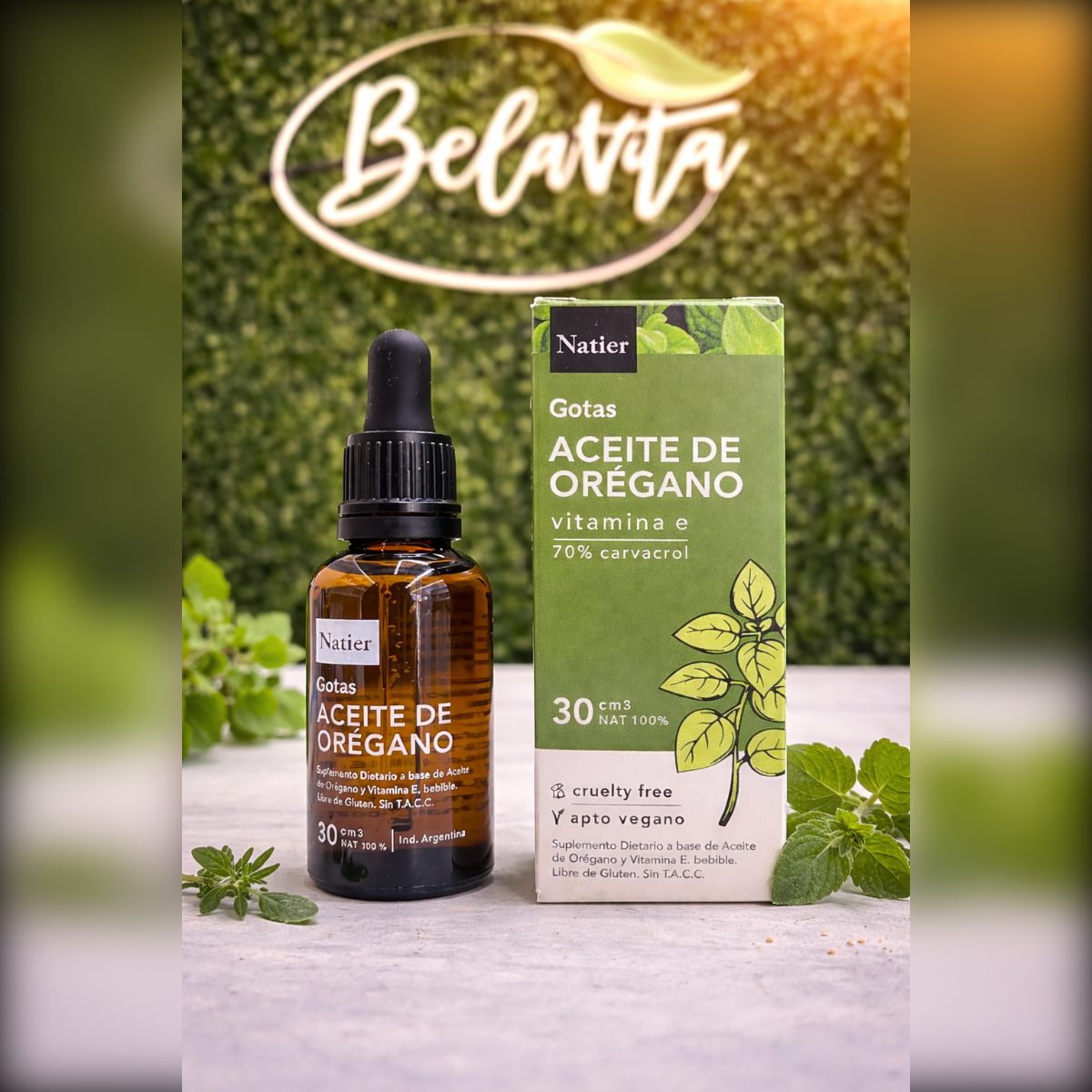 ACEITE DE OREGANO 30ML NATIER