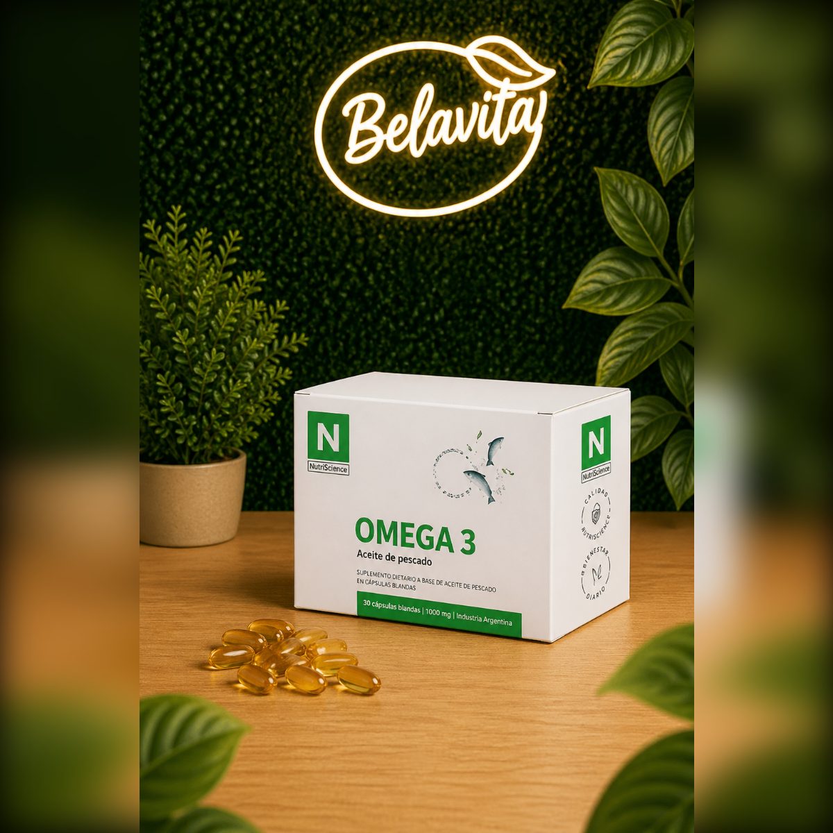 OMEGA 3 ACEITE DE PESCADO X 60 CAPS NATUFARMA