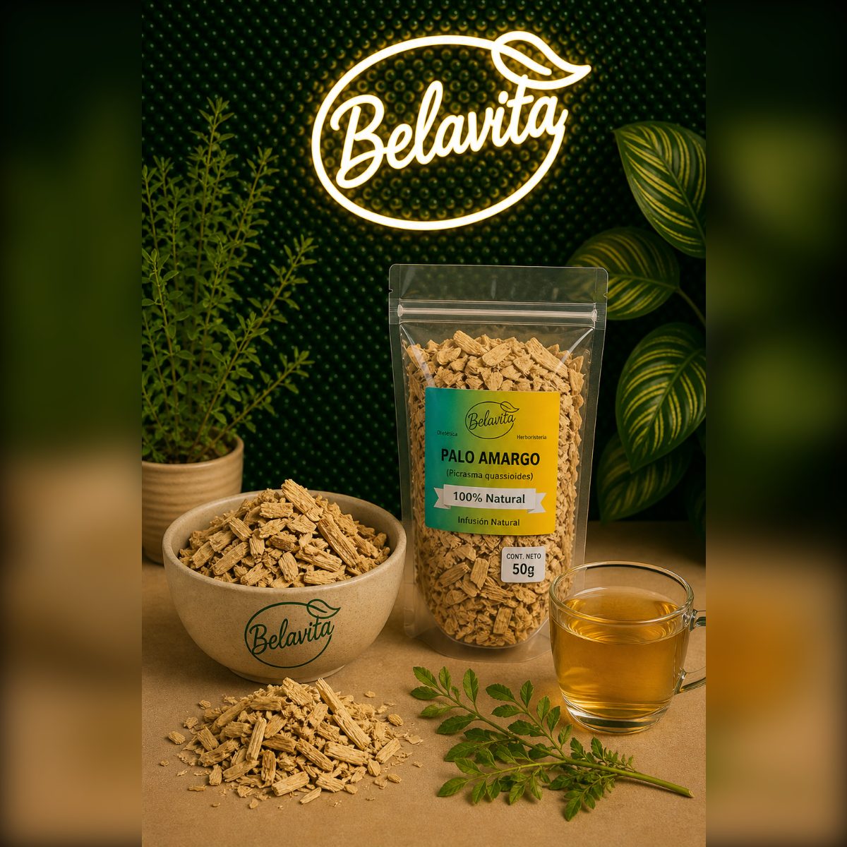 PALO AMARGO (CUASIA) 50GRS HERBORISTERIA