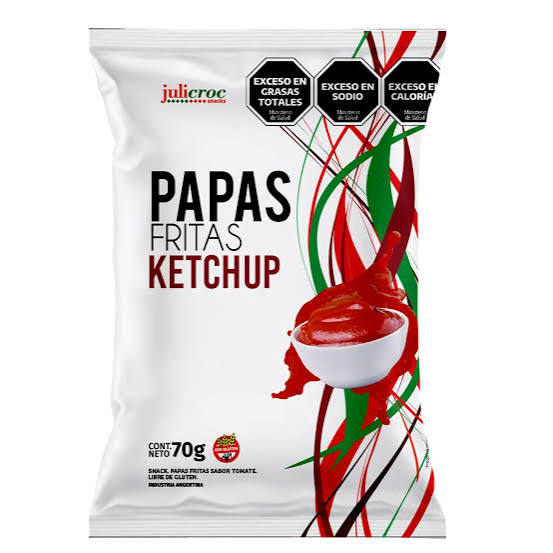 PAPAS KETCHUP SIN TACC X70GRS JULICCROC