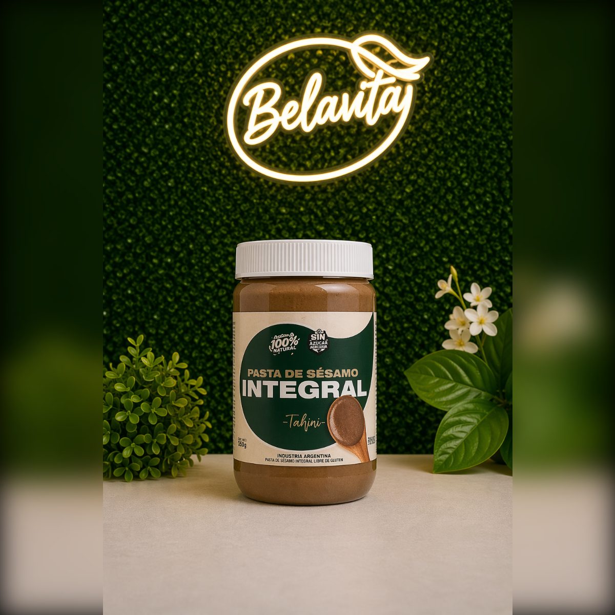 PASTA DE SESAMO INTEGRAL X350GRS NUTRASEM