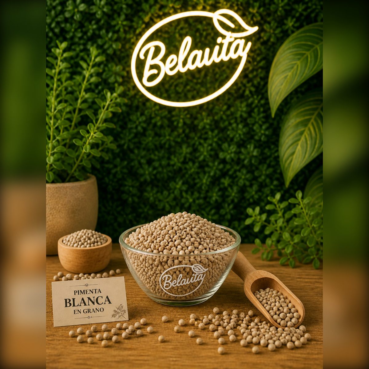 PIMIENTA BLANCA EN GRANO X50GRS