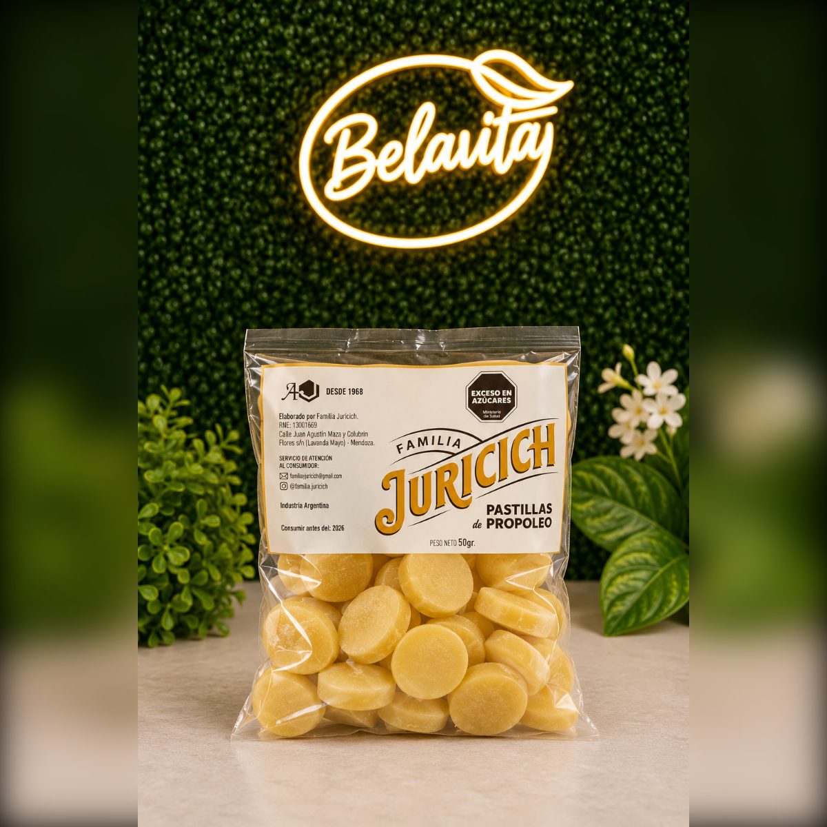 PROPOLEO PASTILLAS X 50GRS JURICICH