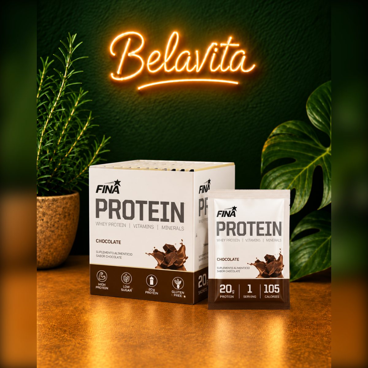 PROTEIN SUPLEMENTO DIARIO CHOCOLATE 25grs