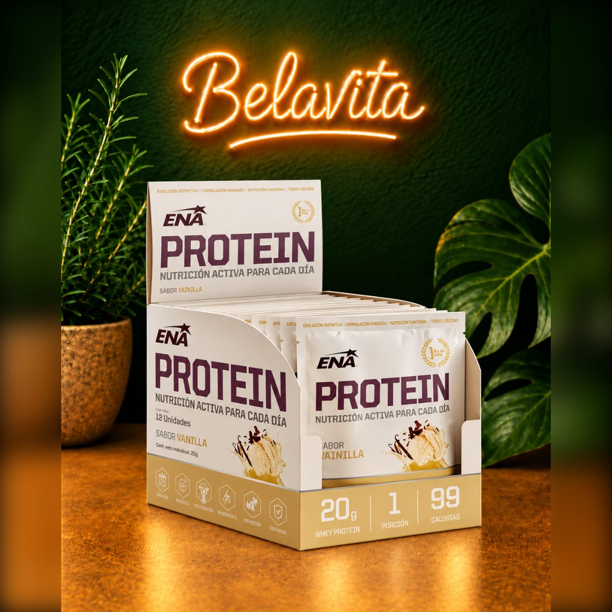 PROTEIN SUPLEMENTO DIARIO VAINILLA 25grs