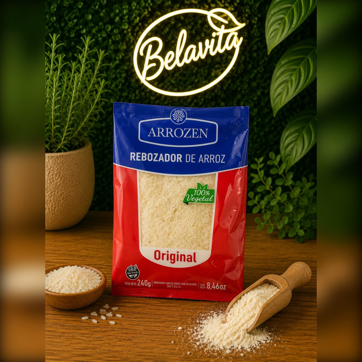 REBOZADOR DE ARROZ 240GR NATUZEN
