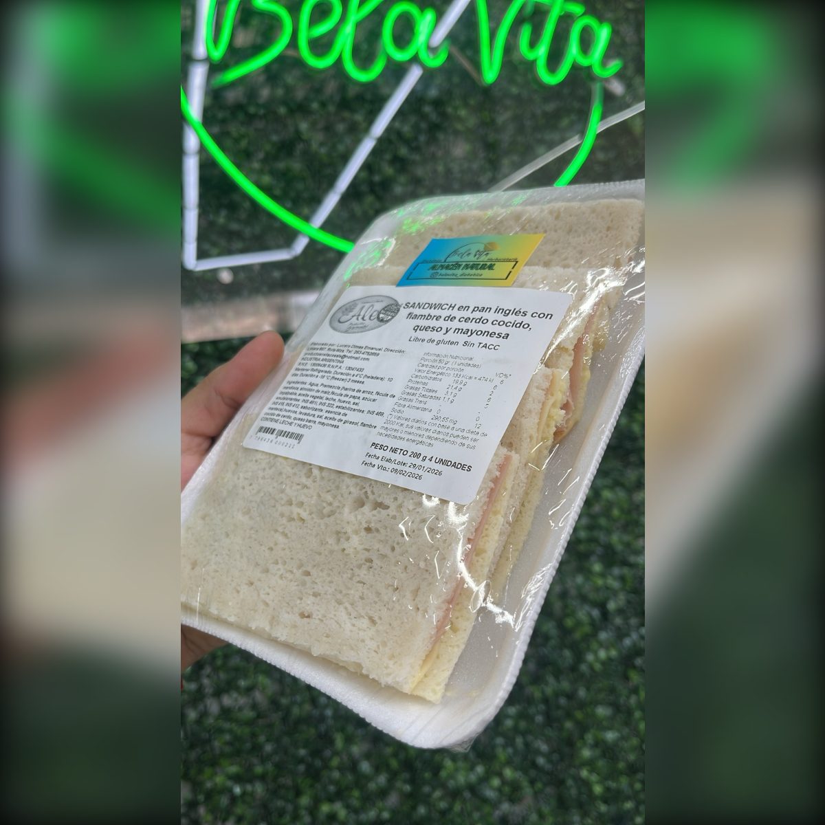 SANDWICH DE MIGA X4U ALE