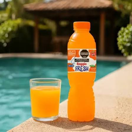 AGUA SABORIZADA FRESH NARANJA X 600 ML