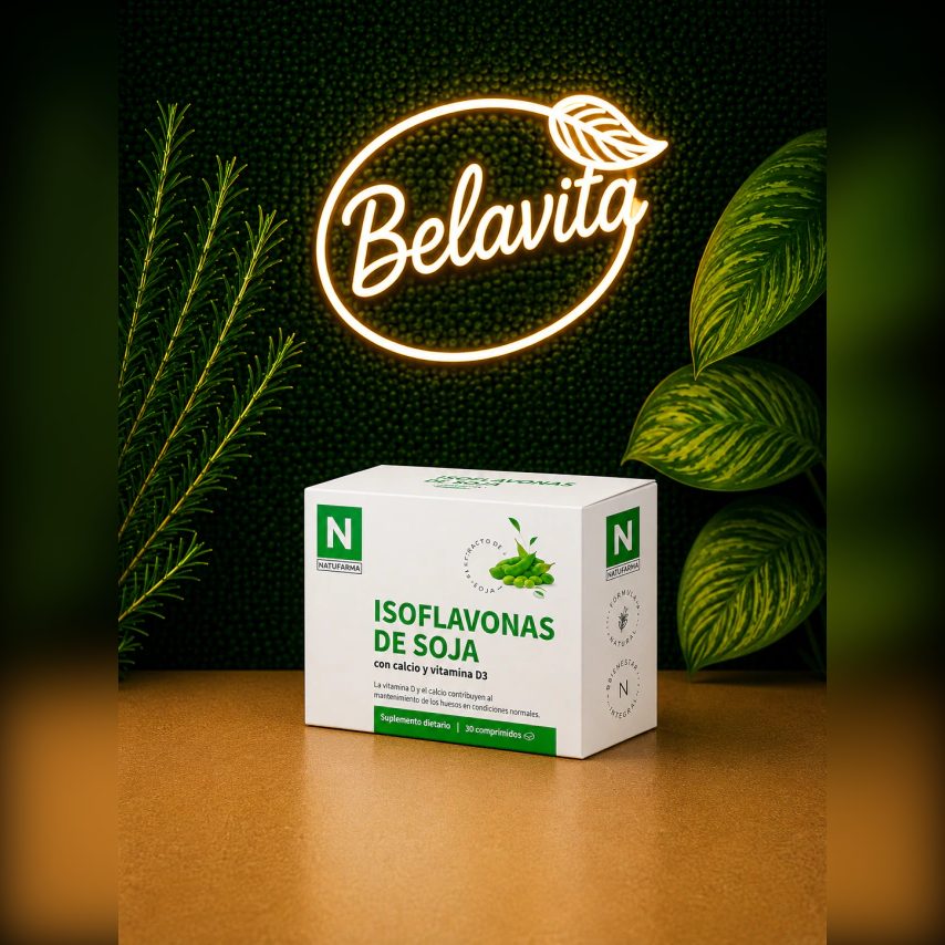 ISOFLAVONAS DE SOJA X10 TIRA NATUFARMA