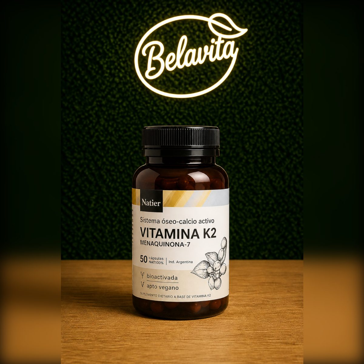 VITAMINA K2 X50CAPS NATIER