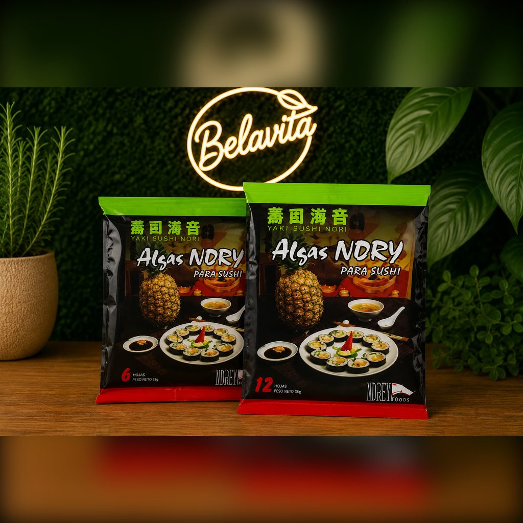 ALGAS NORY SUSHI X 12 HOJAS ARGENDIET