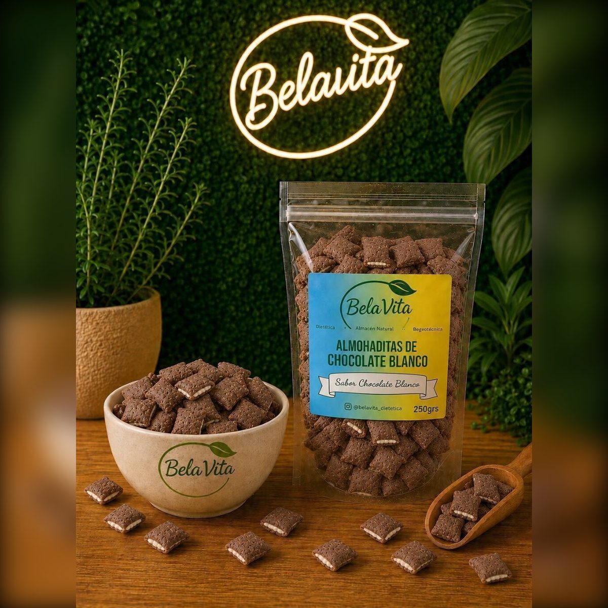 ALMOHADITAS CHOCOLATE 100GRS