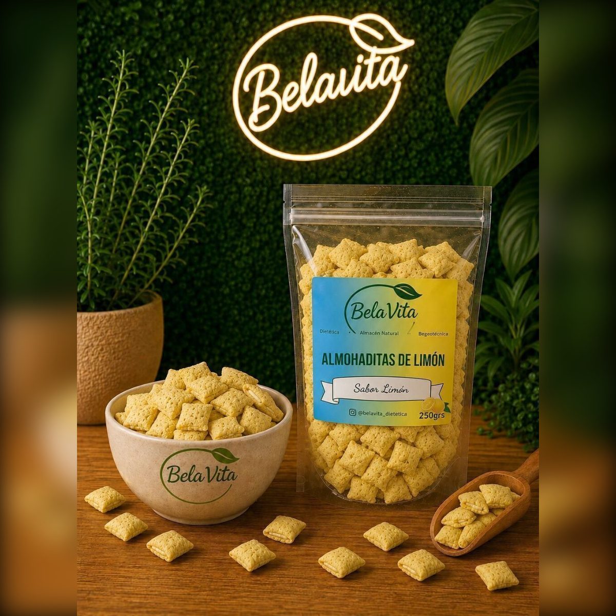 ALMOHADITAS LIMON X250GRS
