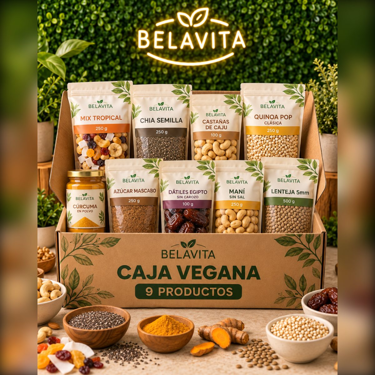 CAJA VEGANA