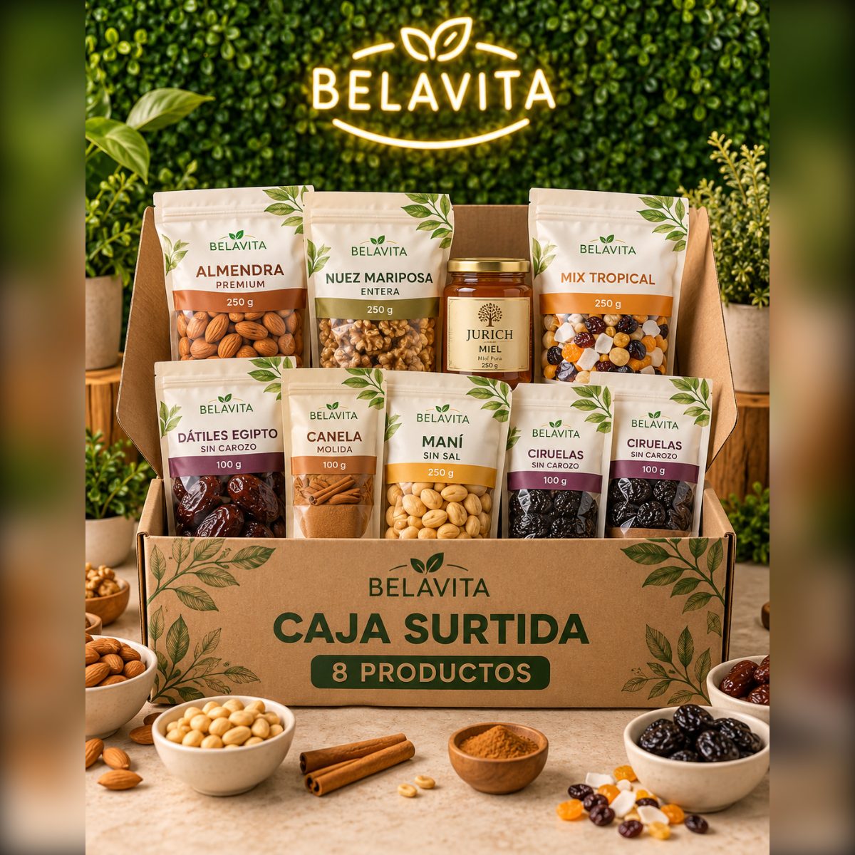LA DEL MES · caja de frutos secos