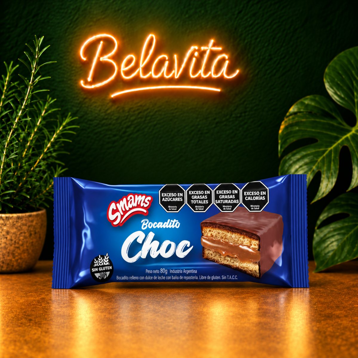 BOCADITO CHOC SMAMS X80GRS