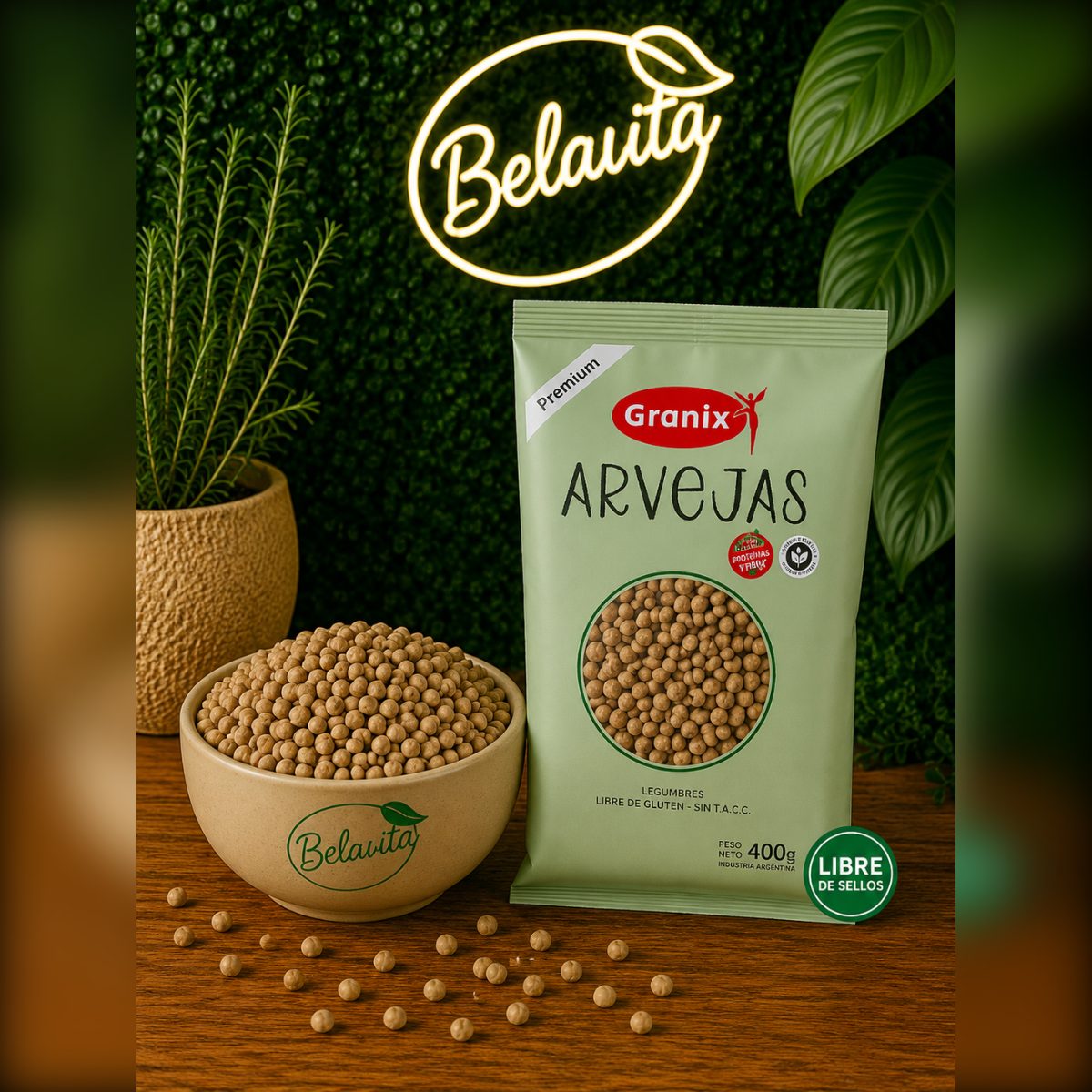 ARVEJAS SIN TACC 400GRS