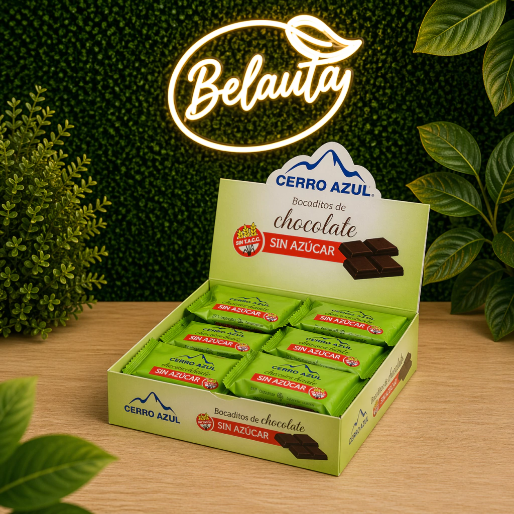 BOCADITOS CHOCOLATE SIN AZUCAR