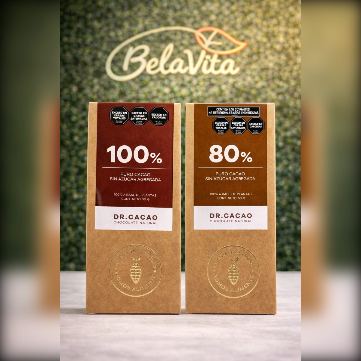 CHOCOLATE 100 % X 50 GRS. DR CACAO