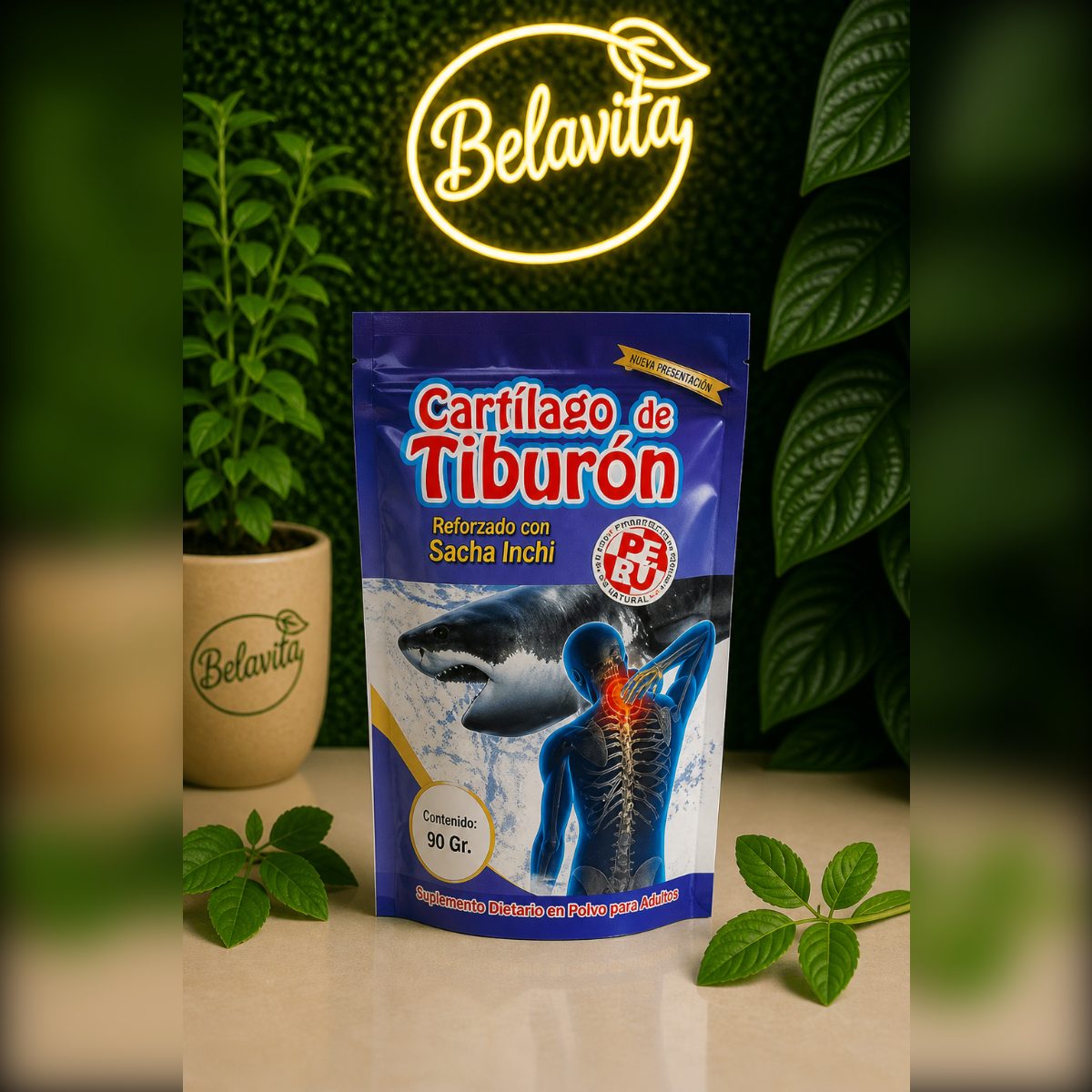 CARTILAGO DE TIBURON 90GR