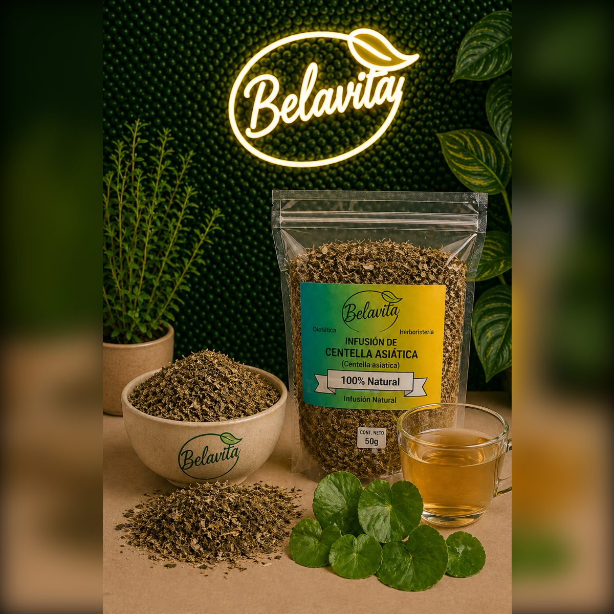 CENTELLA ASIATICA X50GRS HERBORISTERIA
