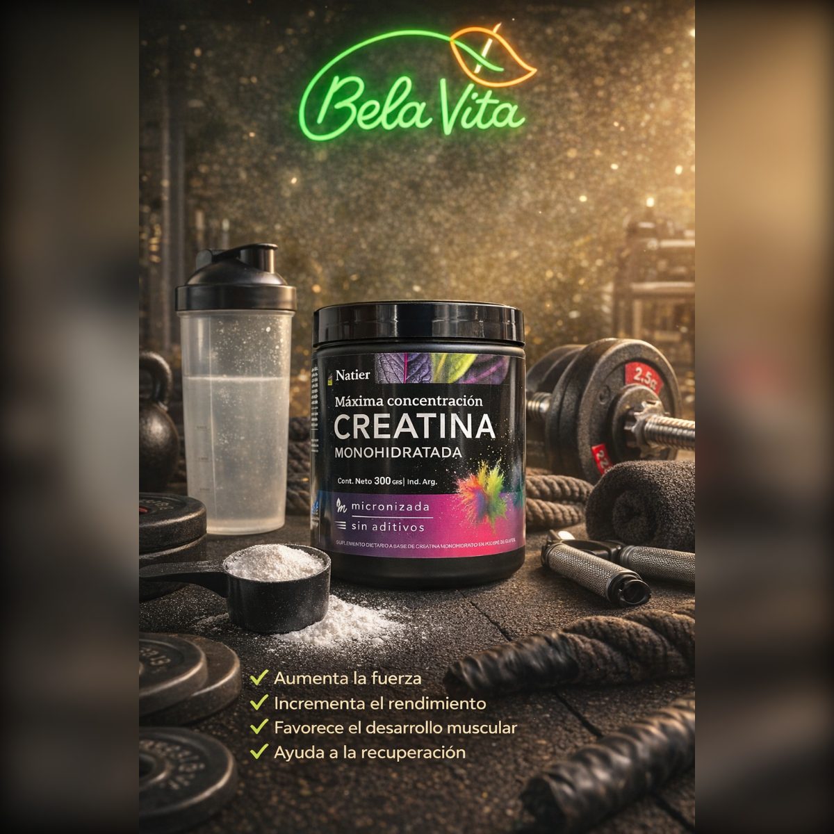 CREATINA MONOHIDRATADA X150G