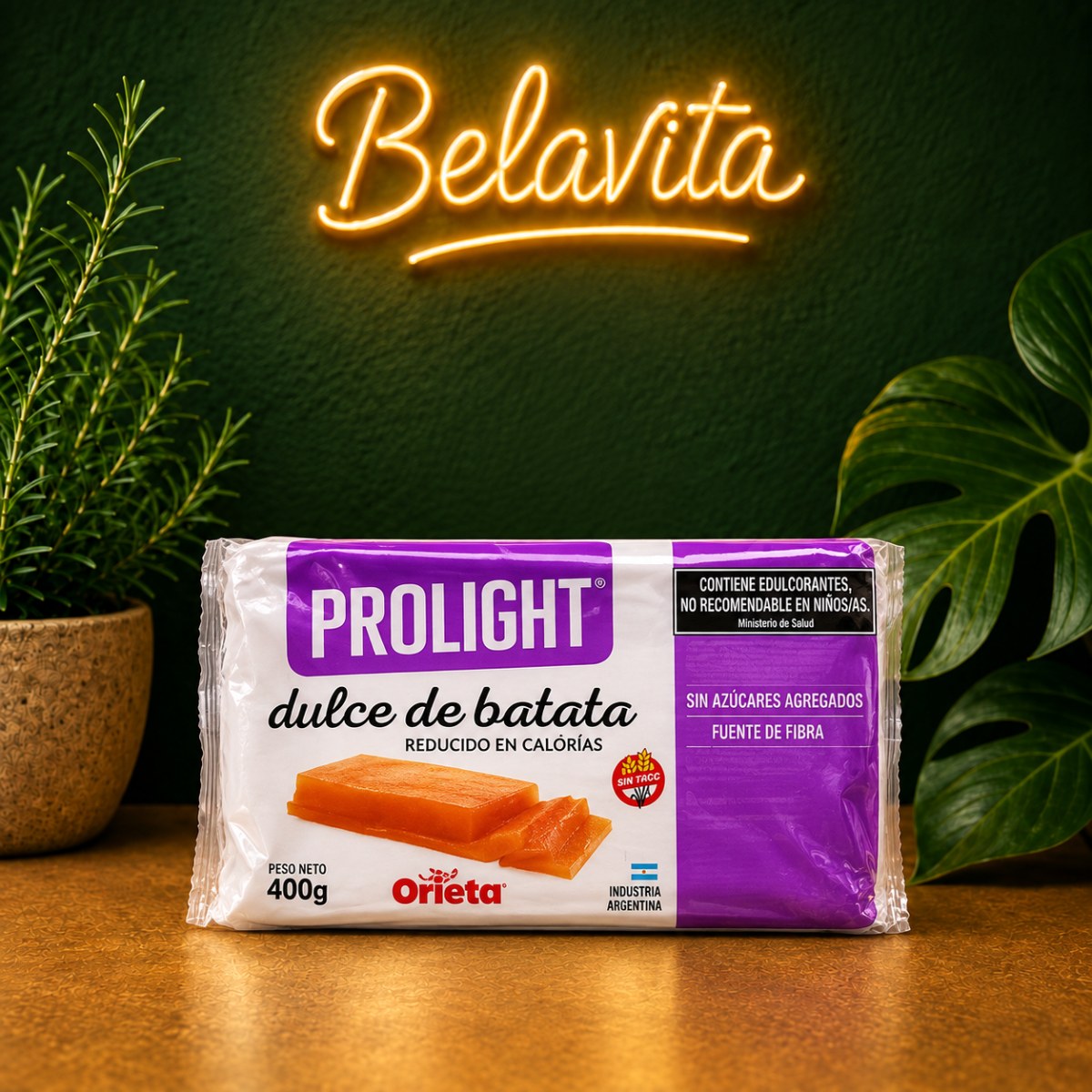 DULCE DE BATATA ORIETAX X400GRS