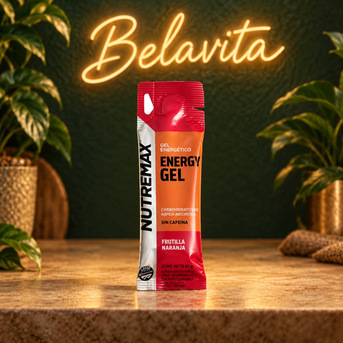 ENARGY GEL CON CAFEINA NARANJA X42GRS
