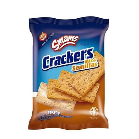 CRACKERS MIX SEMILLAS X150GRS