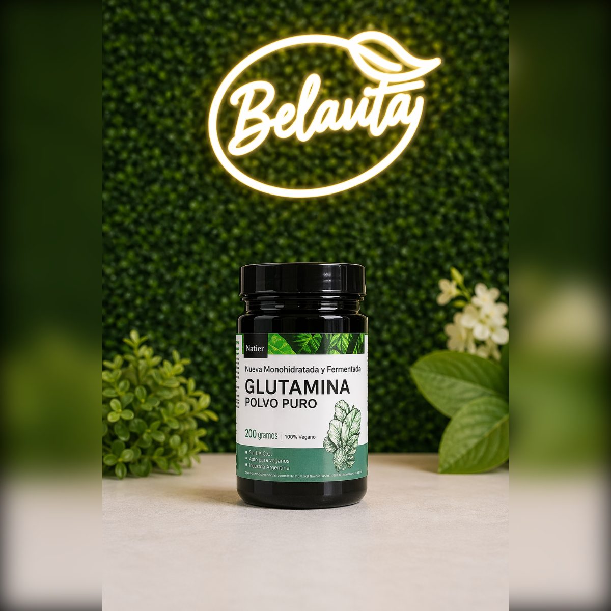 GLUTAMINA POLVO PURO X200GRS