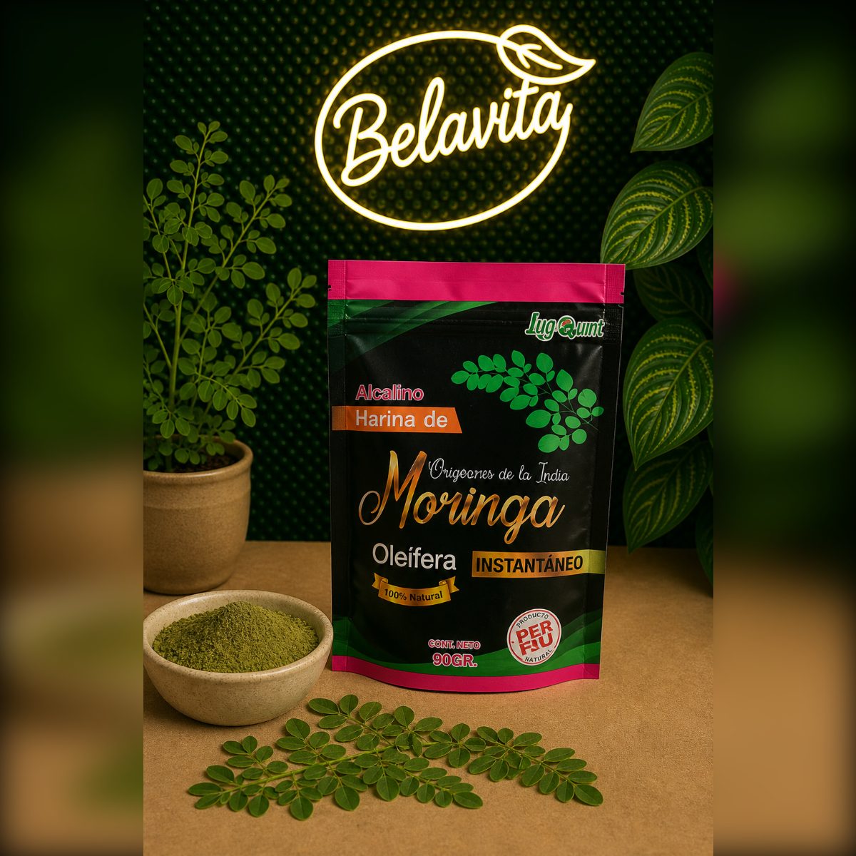 HARINA DE MORINGA 90GR