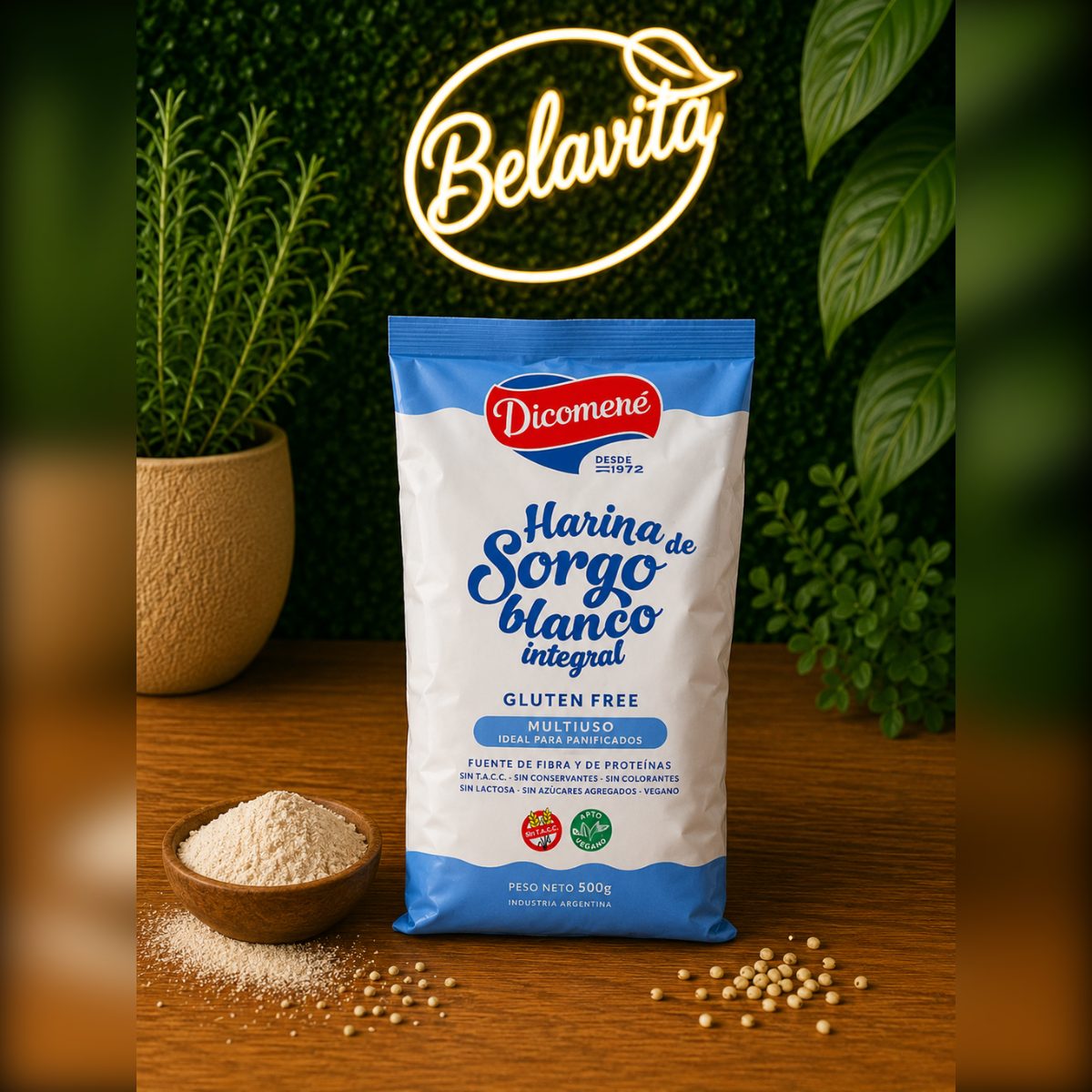 HARINA DE SORGO BLANCO DICOMERE