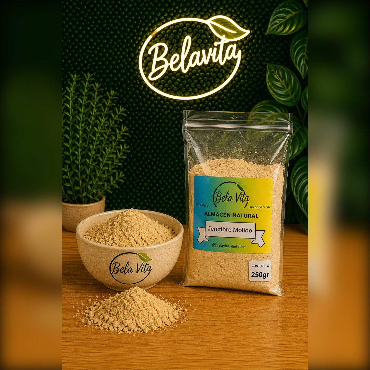 JENGIBRE POLVO X 50GRS