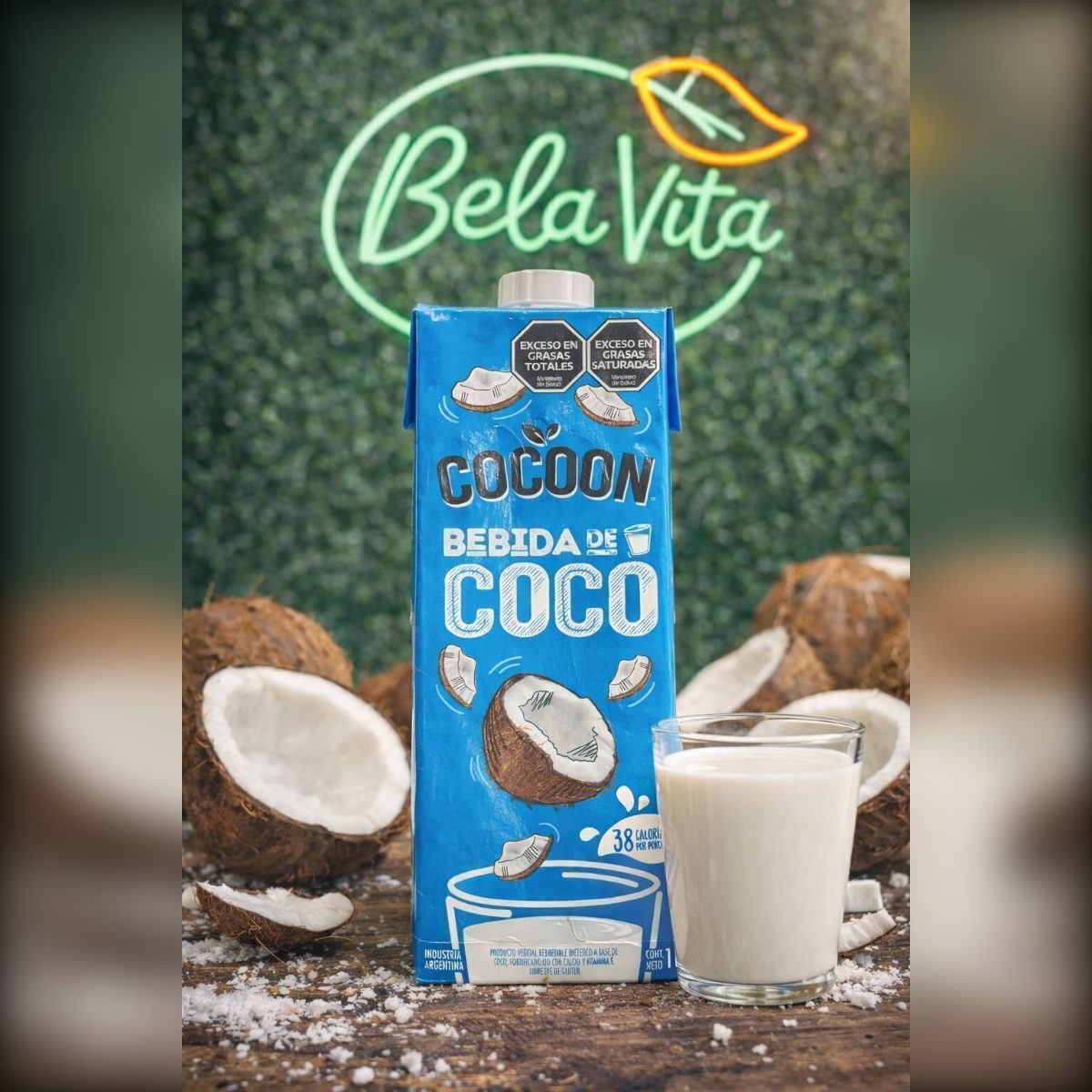 LECHE DE COCO X1LT COCOON